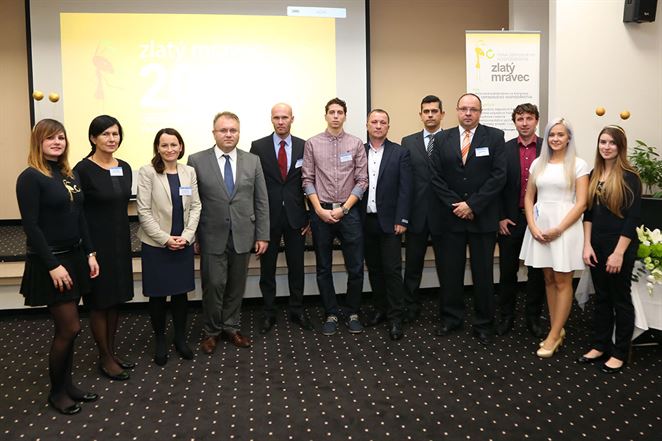 Ocenenie Zlatý mravec za rok 2015 pozná svojich držiteľov